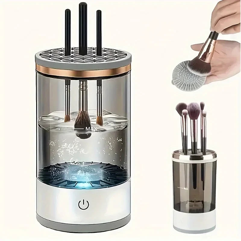Nettoyeur de pinceaux de maquillage USB