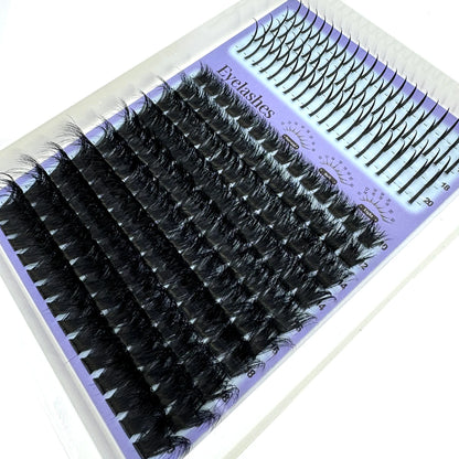 Cils en Grappes Spiky – 15 Pièces