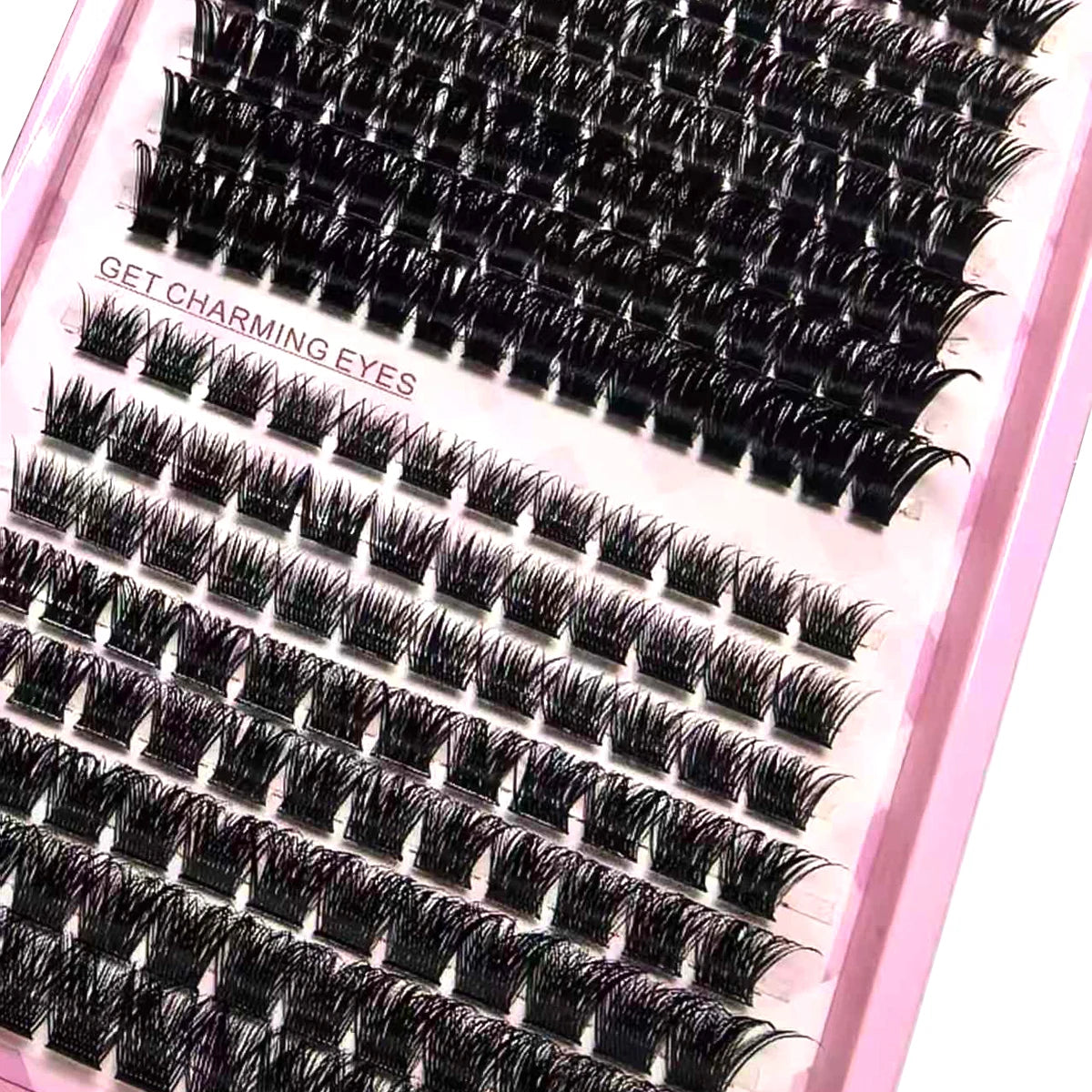 Cils en Grappes Spiky – 15 Pièces