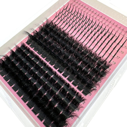 Cils en Grappes Spiky – 15 Pièces