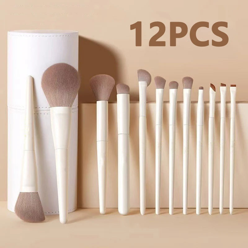 12 pièces pinceaux de maquillage