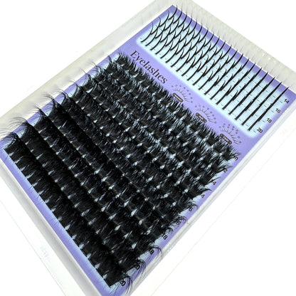 Cils en Grappes Spiky – 15 Pièces