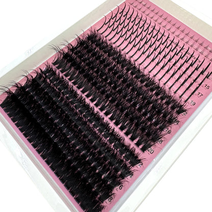 Cils en Grappes Spiky – 15 Pièces