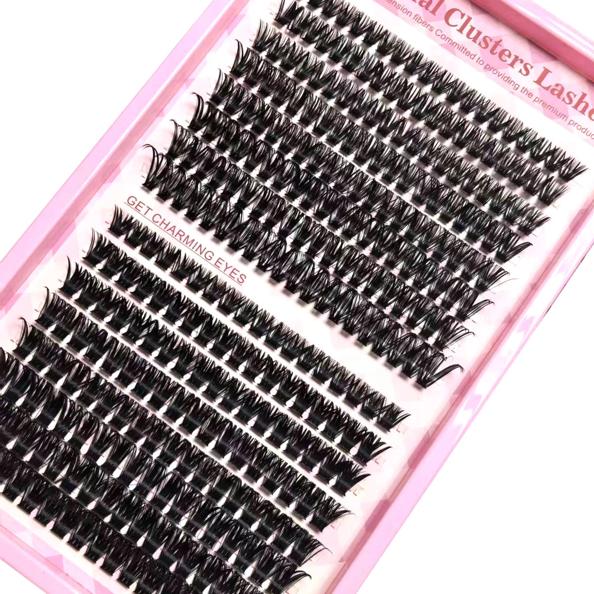 Cils en Grappes Spiky – 15 Pièces