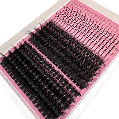 Cils en Grappes Spiky – 15 Pièces